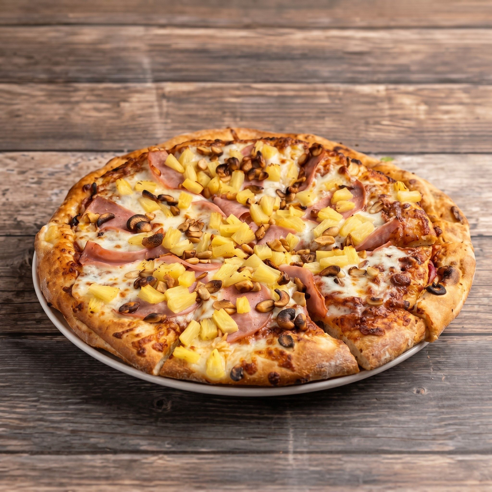 Honolulu Pizza.