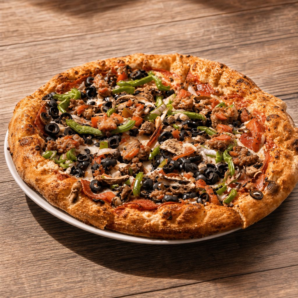 Vegetarian Pizza.